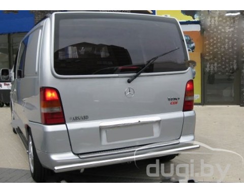 Задняя труба "Merkur" для Vito.